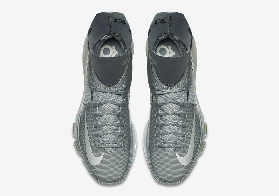 Nike Kd 8 Elite Grey Detailed Photos 04