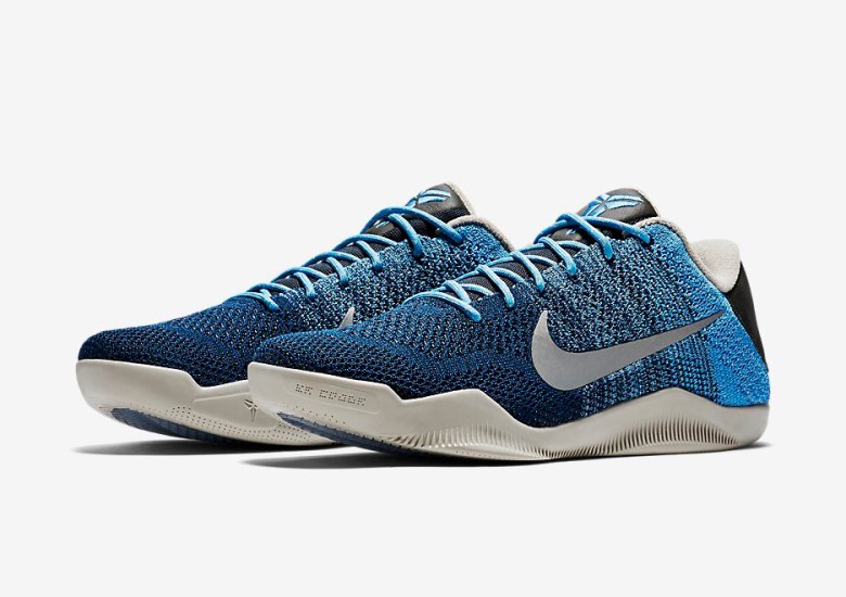 The kobe 11 low Kobe 11 "Brave Blue" Features Special Detailing On the Heel