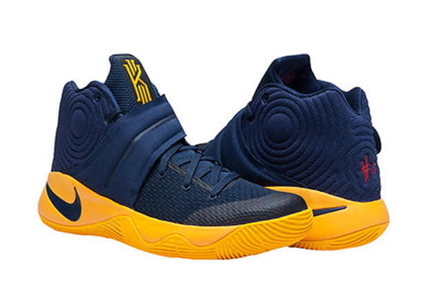 kyrie shoes blue and yellow