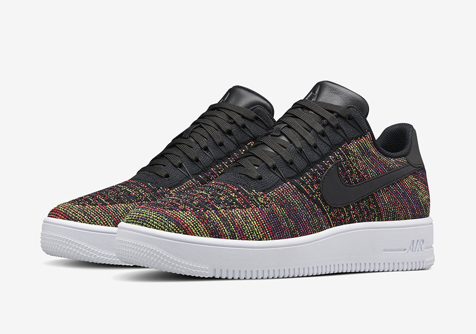 Nikelab Air Force 1 Low Flyknit Multicolor 1