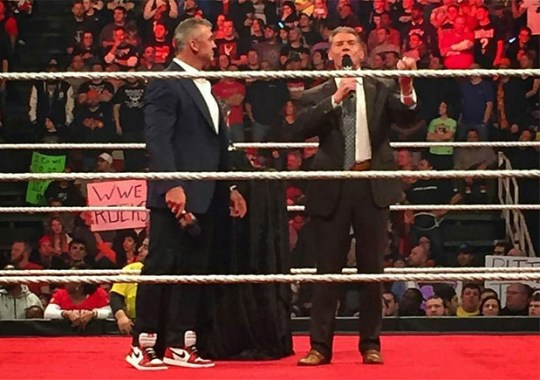 WWE’s Shane McMahon Gets Seeded Free Dunk Jordans From The Brand
