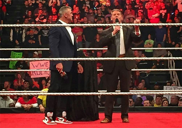 WWE’s Shane McMahon Gets Seeded Free Jordans From The Brand