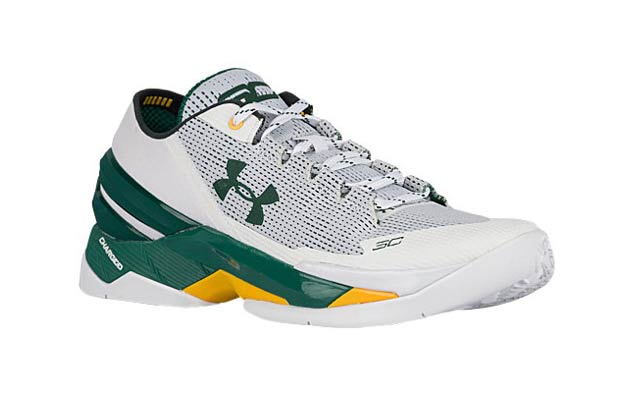 Under Armour Curry Two Low Oakland Athletics