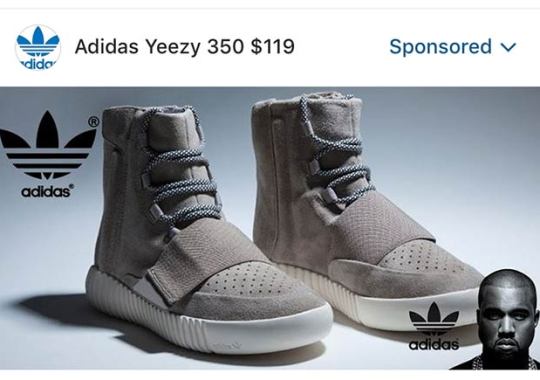 Instagram Features Sponsored Ad For Fake Yeezy Boosts