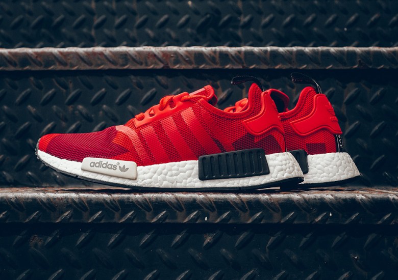 The Most Popular adidas Shoe Of 2016 Just Released In A “Red Camo” Colorway
