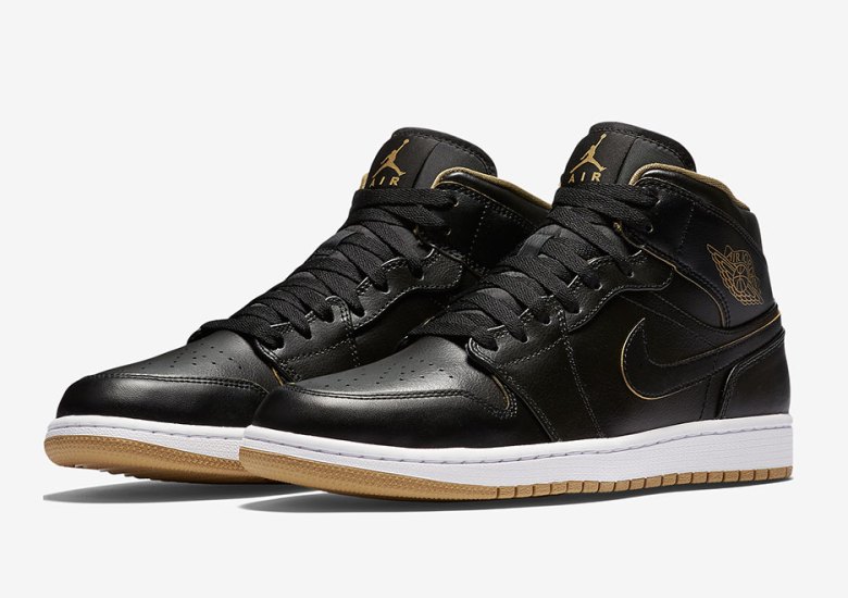 Another Air Jordan 1 “Black/Gold” Is Releasing In Kids Sizes