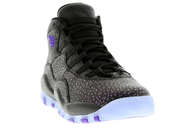 Air Jordan 10 Gs Black Fierce Purple 75 3 1