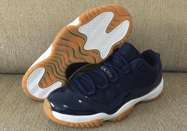 A Detailed Look At The Air Jordan 11 “Navy/Gum” - SneakerNews.com