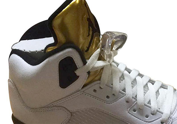 First Look At The Air Jordan 5 "Gold Tongue"