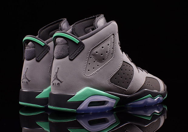 jordan 6 grey and green