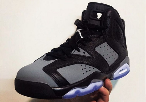 Air Jordan 6 Gs Black Cool Grey