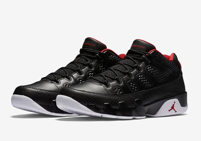 Official Images Of The Air Jordan 9 Low “Bred”