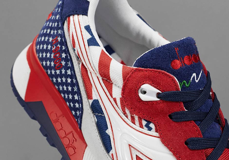 Diadora's N9000 "Flag" Pack Connects Italy And The USA