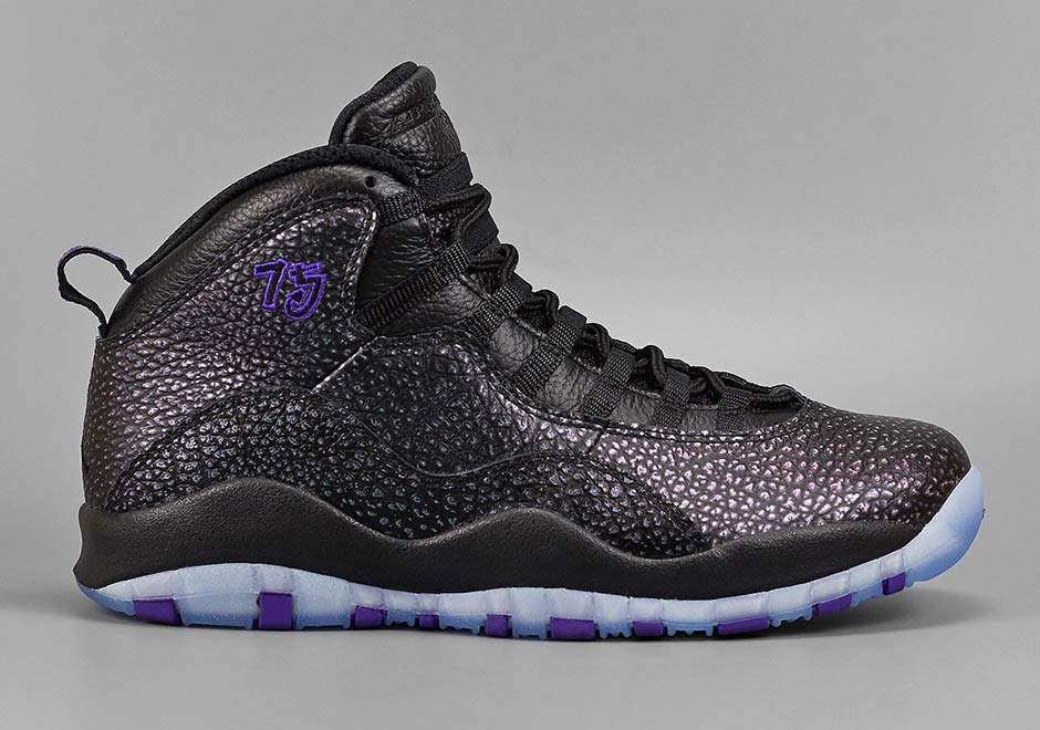 purple jordans 10