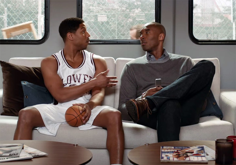 Kobe Bryant And Michael B. Jordan Star In Apple TV "Father Time" Ad