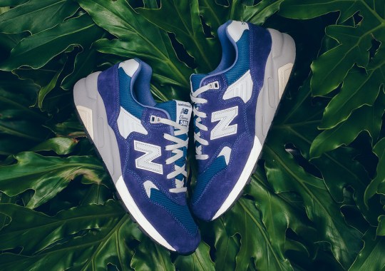 Clean Blue Suede Arrives On The new balance 327 multi color