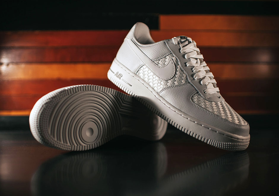 Nike Air Force 1 Low Woven White | SneakerNews.com