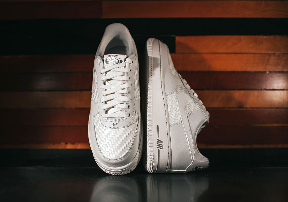 Nike Air Force 1 Low Lv8 White Woven 5