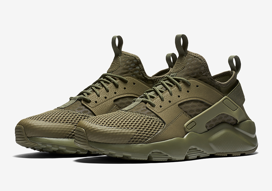acidez Desanimarse zorro Nike Huarache Ultra Military Green | SneakerNews.com