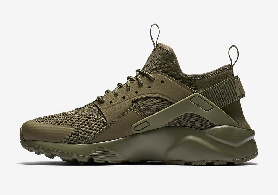 nike huarache green womens