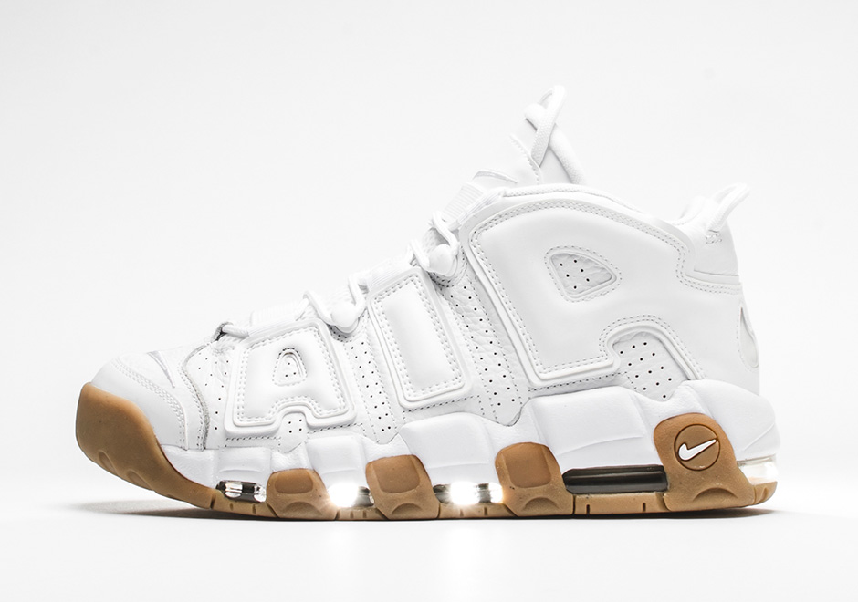 Nike Air More Uptempo White Gum July 2016 1