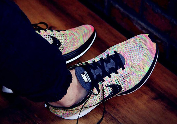 The Nike Flyknit Racer “Multi-Color” Returns With A New Grey Tongue