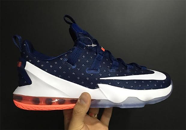 Navy And Bright Mango Arrive On The Nike LeBron 13 Low