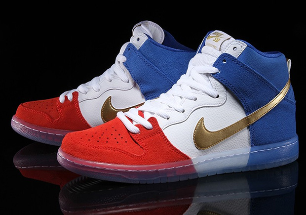 Nike SB Releases A Patriotic Tri-color Nike SB Dunk High