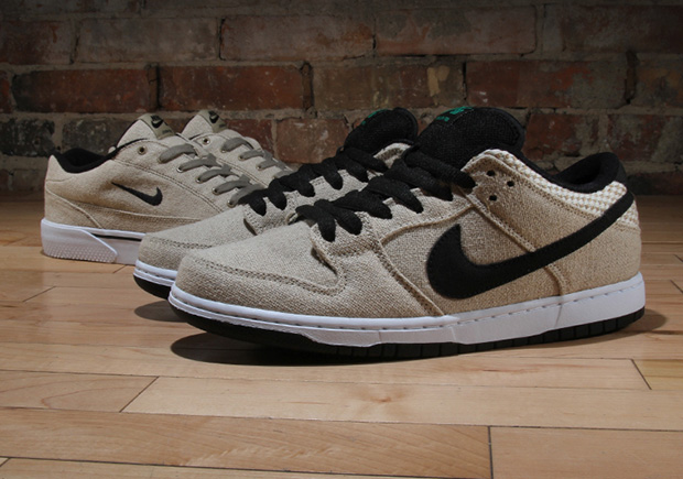 Nike SB “Raw Canvas” Pack Featuring The Dunk And GTS