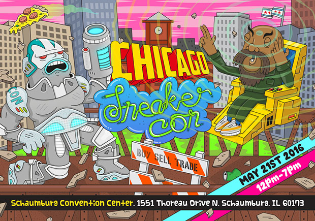 Sneaker Con Stomps Into Chicago on May 21st