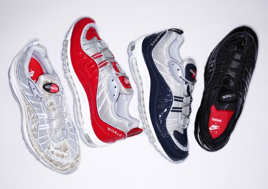 Supreme Designs Four Versions Of The Nike Air Max 98