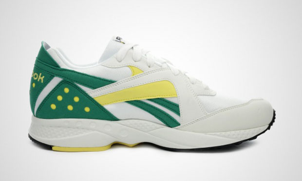 Reebok Pyro White Green Yellow V68691 3