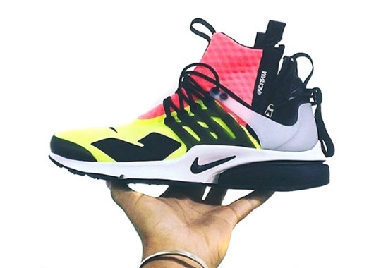 ACRONYM Transforms The nike bordado Air Presto With New Details And Bright Colors
