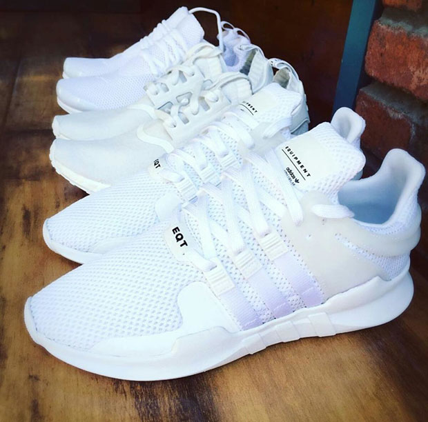 adidas equipment all white