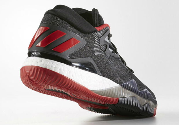 Adidas Crazylight Boost 2016 Preview Black Red 2