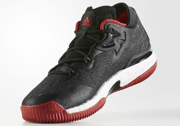 Adidas Crazylight Boost 2016 Preview Black Red 3