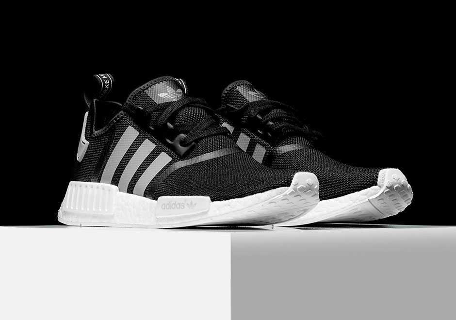 Adidas Nmd R1 Black Charcoal 1