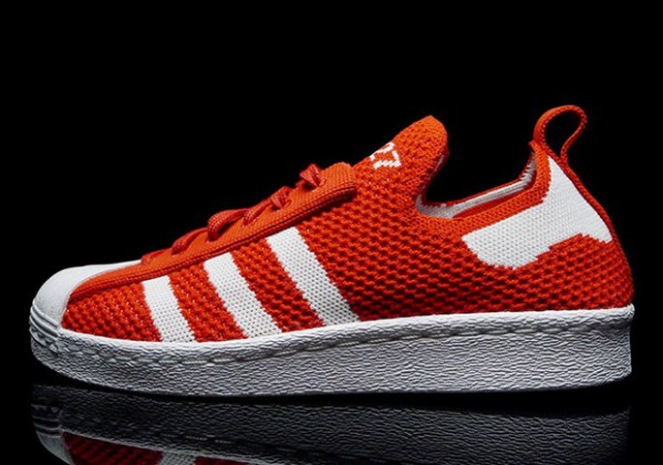 adidas Superstar Primeknit Red/White S75427 | SneakerNews.com