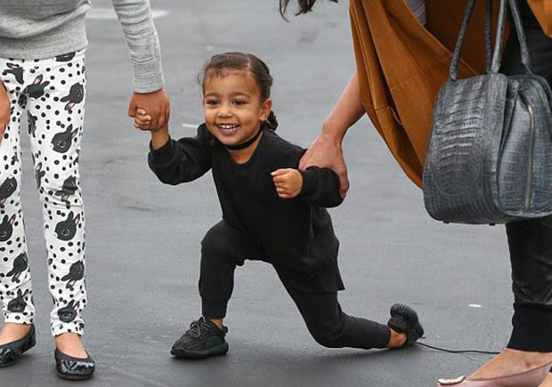 Kim Kardashian Confirms Release Info For Baby Yeezys