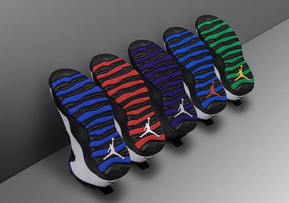 Nike Revisits The Original Air Jordan 10 "City Series"