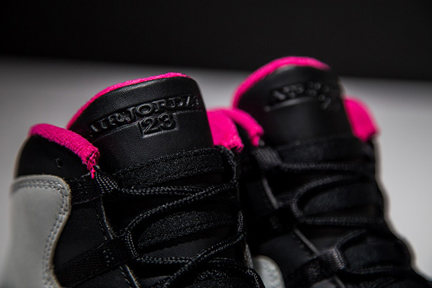 Air Jordan 10 Gs Grey Pink Black 04