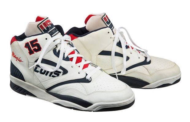 Dream Team 1992 Olympics Game Worn Sneakers Auction 05