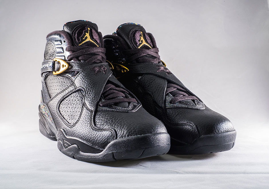 Jordan 8 hotsell triple black