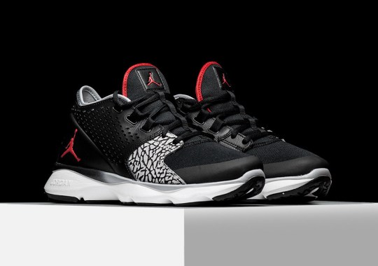 Jordan Brand Brings Black “Black/Cement” On The Flow Trainer Shoe