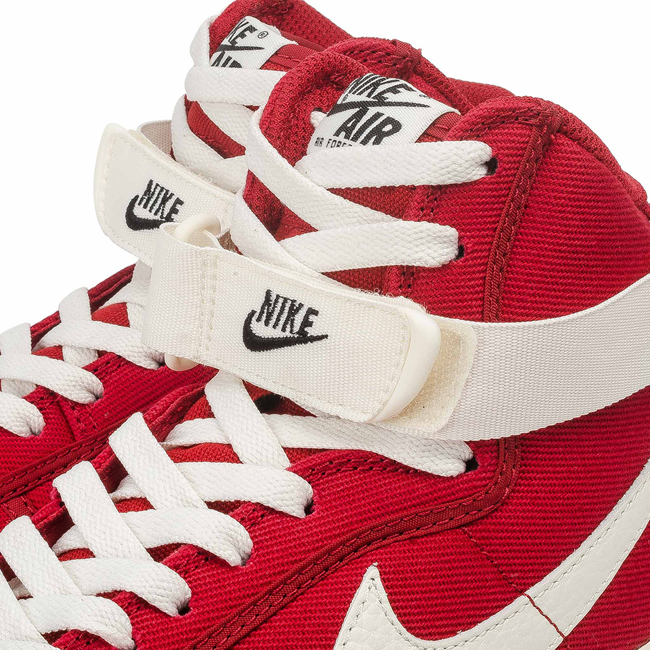 Nike Air Force 1 High Canvas Gym Red 05