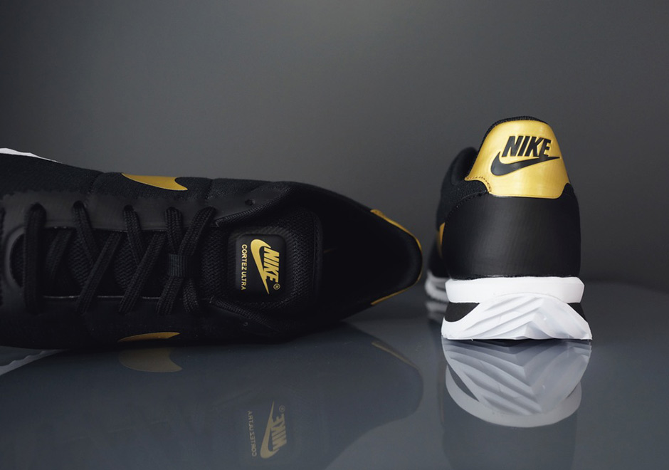 nacido patinar Ladrillo NIke Cortez Ultra Black/Gold | SneakerNews.com