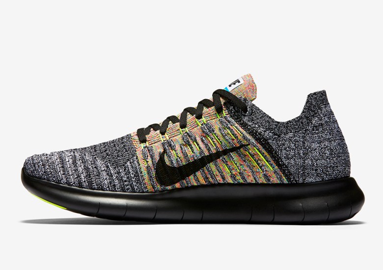 Hints Of Multi-Color In The New Nike Free RN Flyknit