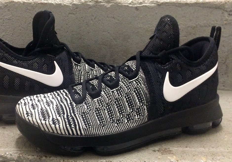 Nike Kd 9 Oreo Black White 01