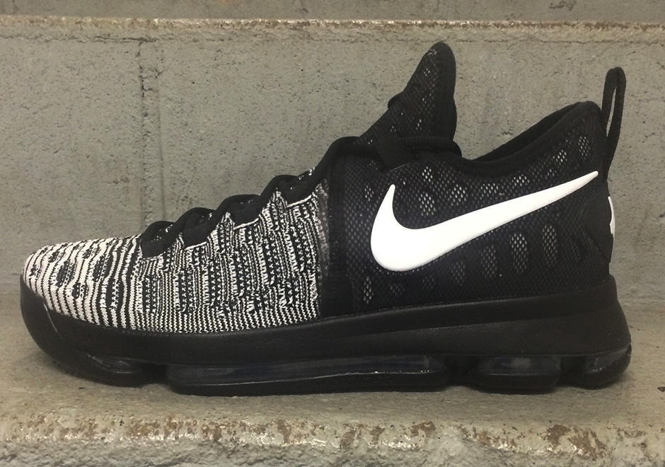 Nike KD 9 Oreo Black White 843392-010 