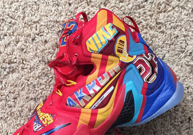 nike lebron 13 eybl sample